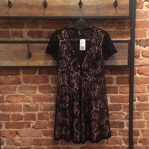 Forever 21 Black lace dress size S